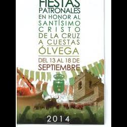 CARTEL FIESTAS DE ÓLVEGA 2014